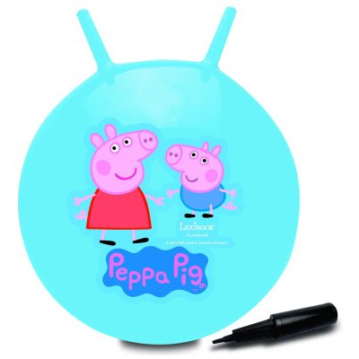 Lexibook Nafukovací míč Peppa Wutz 45 cm s pumpičkou modrý – Zboží Mobilmania