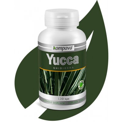 Kompava Yucca shidigera 120 kapslí – Hledejceny.cz