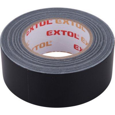 Extol Premium Páska lepicí textilní univerzální 50 mm x 50 m x 0,18 mm černá 8856313 – Zbozi.Blesk.cz