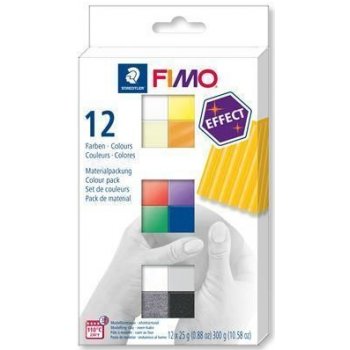 FIMO Efekt sada 12 barev 25 g