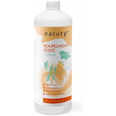 Natuty Koupelnový čistič s vůní citronu 500 ml – Sleviste.cz
