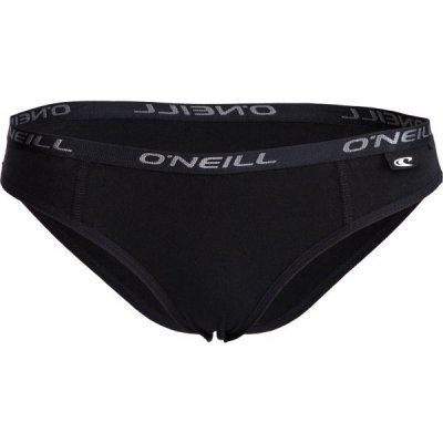 O'Neill BIKINI 2-PACK Dámské spodní kalhotky černá bílá – Zboží Mobilmania