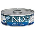 N&D Cat Ocean Kitten Tuna & Cod & Shrimp & Pumpkin 70 g – Sleviste.cz