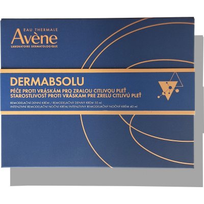 AVENE XMASS Derm Absolu denní krém 50 ml + noční krém 40 ml – Zboží Dáma