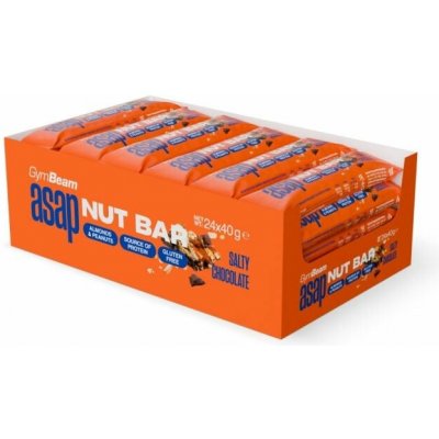 GymBeam ASAP Nut Bar 24 x 40 g – Zboží Dáma