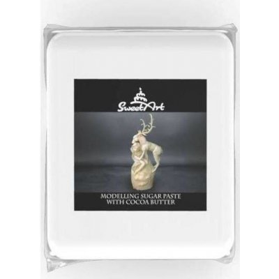SweetArt modelovací hmota s kakaovým máslem 250 g dortis – Zboží Dáma
