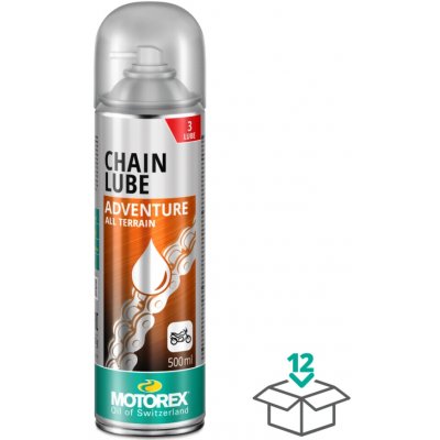 Motorex Chainlube Adventure 500 ml – Zbozi.Blesk.cz