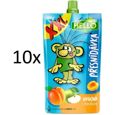 Hello OP XXL s meruňkami 10 x 200 g – Zbozi.Blesk.cz