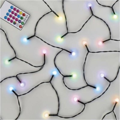 EMOS LED vánoční cherry řetěz kuličky 10 m RGB ovladač programy časovač – Hledejceny.cz