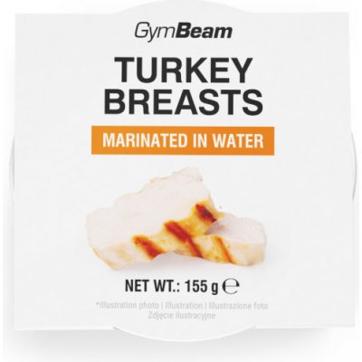 GymBeam Turkey breasts marinated in water 155 g – Hledejceny.cz