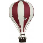 Super balloon dekorační horkovzdušný balón bordó L – Zboží Dáma