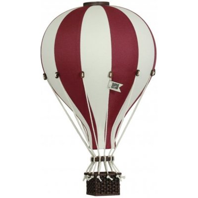 Super balloon dekorační horkovzdušný balón bordó L – Zboží Dáma