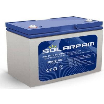 Solarfam JDG12-100Ah 12V 100Ah – Zboží Živě