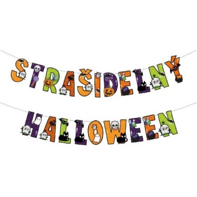 Goldpress Girlanda papírová Strašidelný Halloween