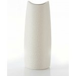 EUROFIRANY DEKORATIVNÍ VÁZA RISO 14X9X35 KRÉMOVÁ – Zboží Dáma