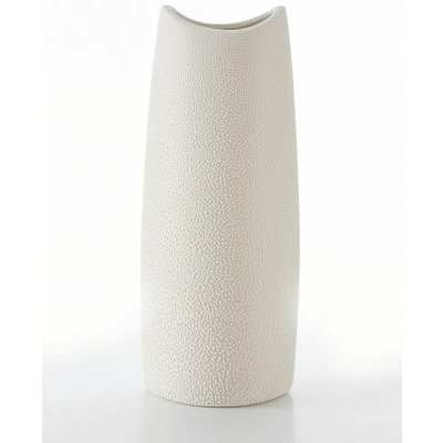 EUROFIRANY DEKORATIVNÍ VÁZA RISO 14X9X35 KRÉMOVÁ – Zboží Dáma