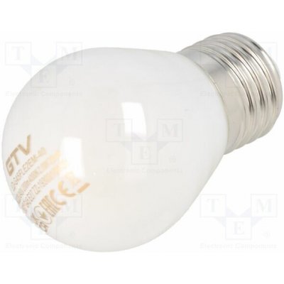 GTV Poland LD-G45FLE2EM-40 Žárovka LED mléčná E27 230VAC 200lm 2W 360° 4000K – Hledejceny.cz