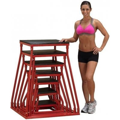 Body Solid sada plyoboxů 15-107 cm/7ks