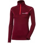 Dámský funkční merino rolák MW NRZZ švestkový melír – Zboží Dáma