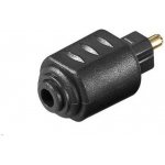 Adaptér Optical Jack 3.5 mm female - Toslink male – Zbozi.Blesk.cz