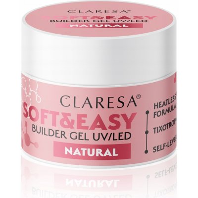 Claresa stavební gel gel na nehty Natural 45 g – Zboží Mobilmania
