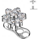 Šperky4U Kompletní microdermal piercing MD052 – Zboží Dáma