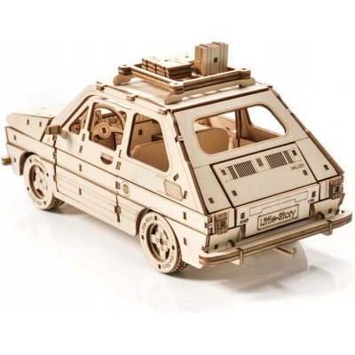 Little Story Dřevěné 3D puzzle Fiat 126P 228 ks – Zbozi.Blesk.cz