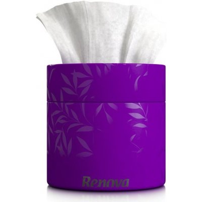 Renova kapesníky 3-vrstvé fialové 40 ks – Zboží Dáma