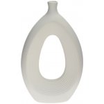 VÁZA KERAMIKA 18,5x6x30,5CM BIELA SUPER CENA! – Hledejceny.cz