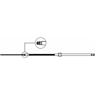 Ultraflex M58 Steering Cable 9'/ 2,75 M