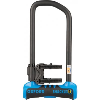 Oxford Shackle 14 Pro Duo U-Lock + Cable 320mm x 177mm modrý – Hledejceny.cz