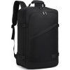 Cestovní tašky a batohy KONO lehký kabinový business batoh - černý - 38L
