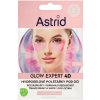 Pleťová maska Astrid Glow Expert 4D Hydrogelové polštářky pod oči