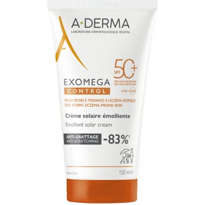A-Derma Exomega Control Emolienční krém SPF50+ 150 ml – Zbozi.Blesk.cz