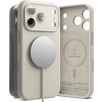 Ringke Silicone MagSafe Apple iPhone 17 Pro - béžový – Zboží Mobilmania