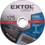 EXTOL CRAFT kotouče řezné na kov, 5ks, 125x1,0x22,2mm 106902 – Hledejceny.cz