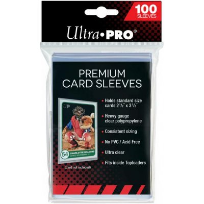 Ultra Pro obaly Průhledné Premium 100 ks – Hledejceny.cz