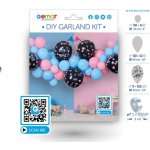 Gemar Balónková girlanda Latte – Zboží Dáma