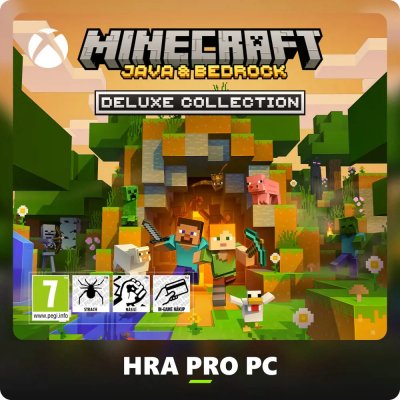 Minecraft: Java & Bedrock Deluxe Collection – Hledejceny.cz