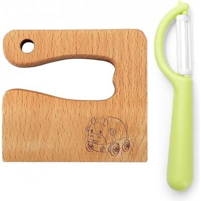 Goodchef Dětský nůž Sada kuchyňských nožů pro krájení a vaření ovoce nebo zeleniny pro batolata včetně – Sleviste.cz