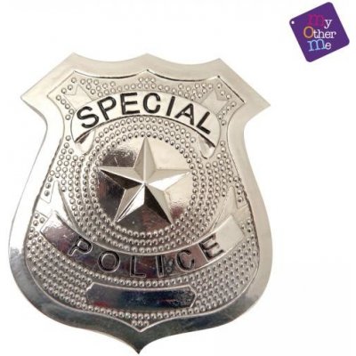 Policejní odznak kovový