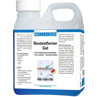 Weicon 10101908 Odstraňovač rzi Gel 1 l – Sleviste.cz