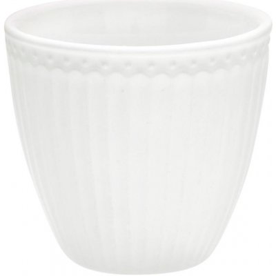 GREEN GATE Latte cup Alice White bílá keramika 300 ml – Hledejceny.cz