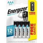 Energizer MAX PLUS AAA 4ks 7638900423051 – Zboží Mobilmania