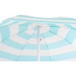 Strend Pro slnečník Dalia 180 cm 32/32 mm s kĺbikom tyrkys/biely, 802574 – Hledejceny.cz