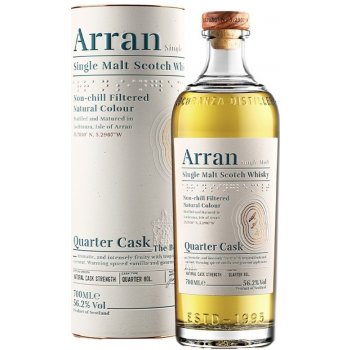 Arran Quarter Cask The Bothy 56,2% 0,7 l (tuba)