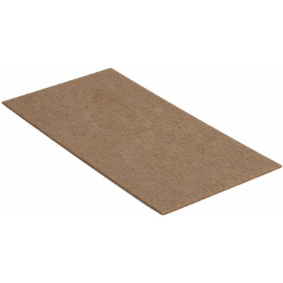 Walteco Filcové podložky 120x240mm, samolepicí, hnědé, 1 ks , 85046 – Zboží Mobilmania