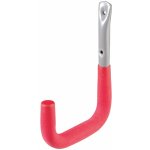 Nástěnný hák s povrchovou úpravou a pogumováním, nosnost 40 kg, 215 x 150 mm – Hledejceny.cz
