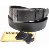 Pásek Black Hand kožený pásek 013-98 černý