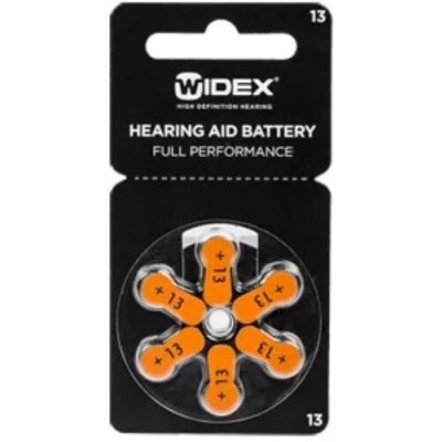 WIDEX 13/PR48 baterie do naslouchadel blistr 6ks – Sleviste.cz